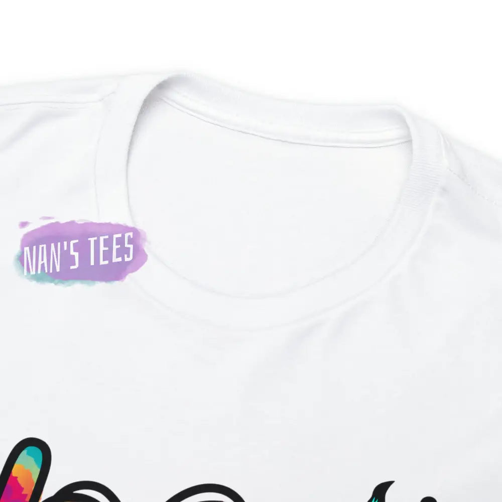 Peace Love Art Short Sleeve Unisex Heavy Cotton Graphic Tee T-Shirt