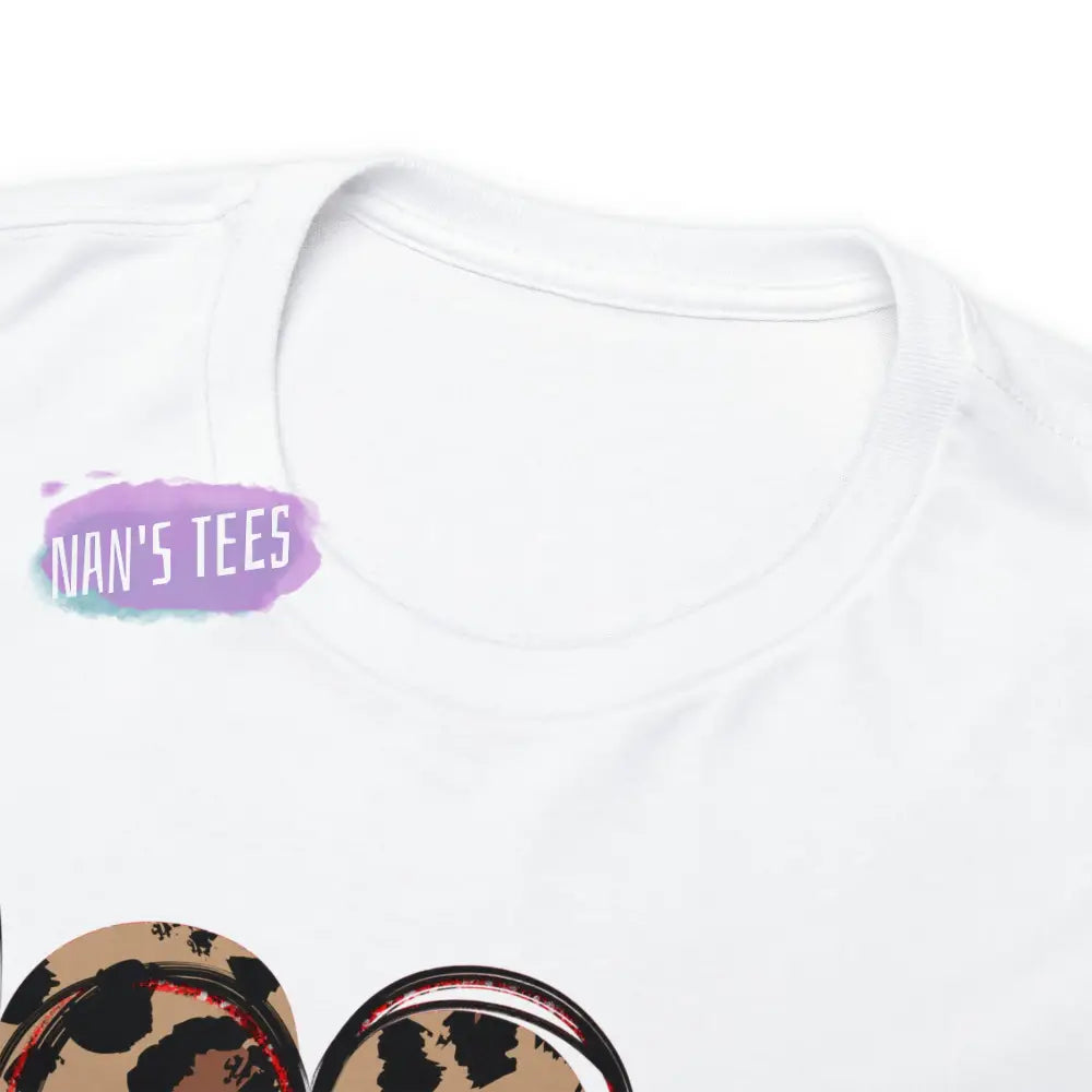 Peace Love Baseball Short Sleeve Unisex Heavy Cotton Graphic Tee T-Shirt