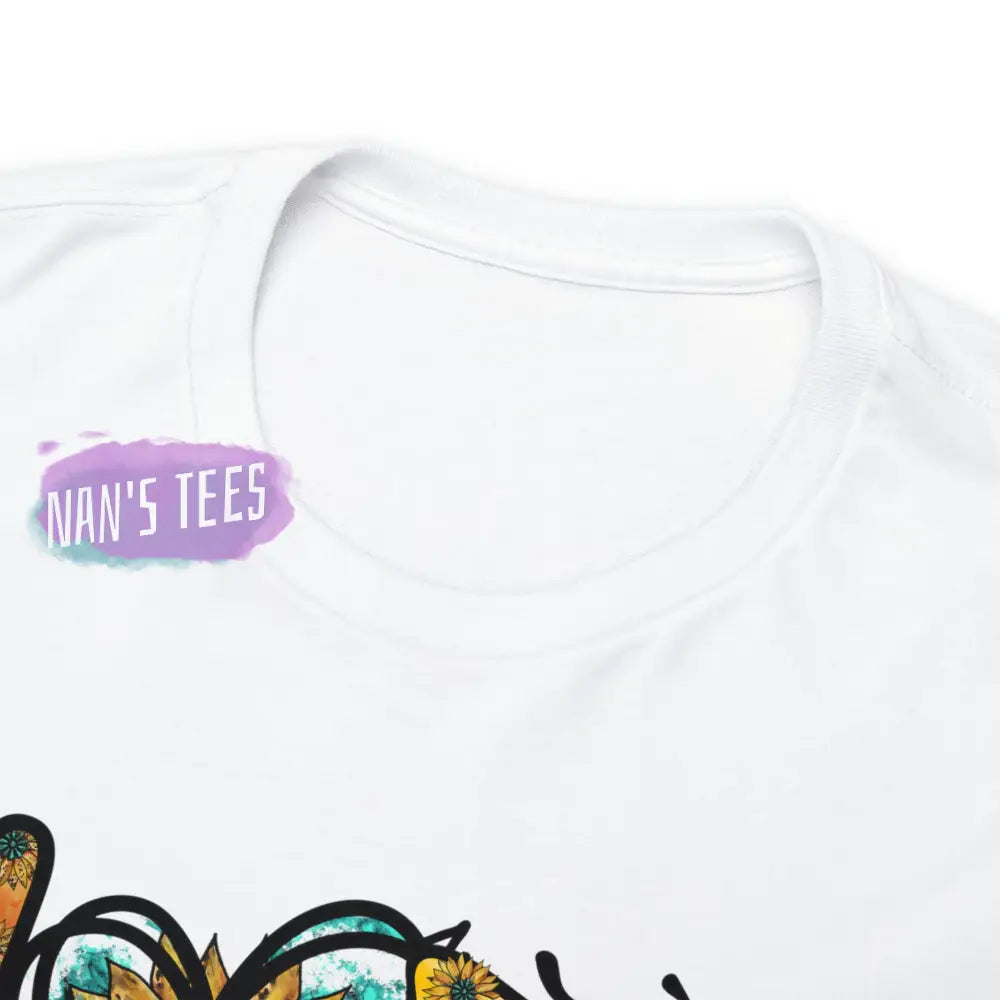 Peace Love Be Kind Short Sleeve Unisex Heavy Cotton Graphic Tee T-Shirt