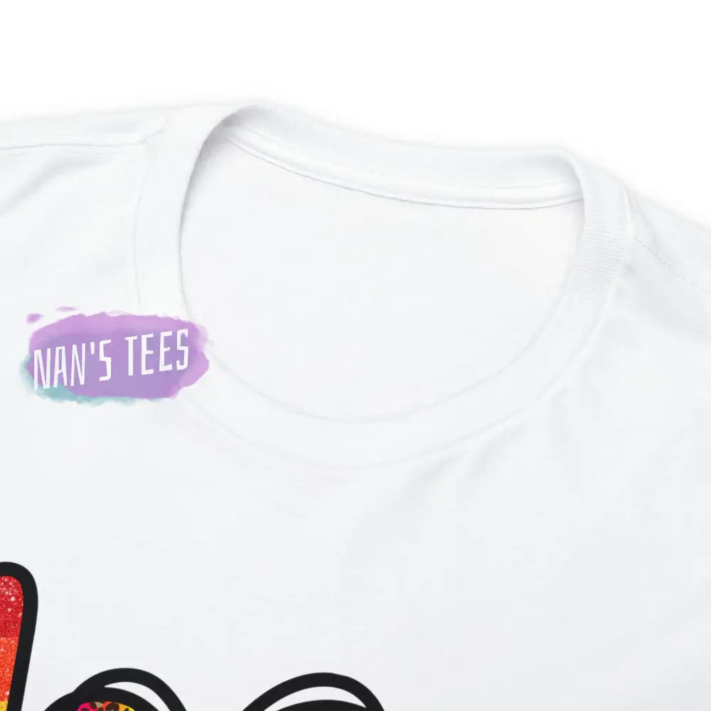 Peace Love Equality Short Sleeve Unisex Heavy Cotton Graphic Tee T-Shirt