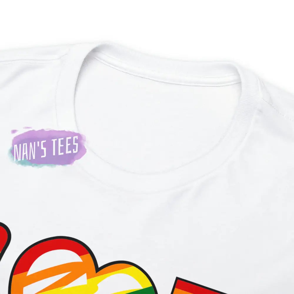 Peace Love Equality Short Sleeve Unisex Heavy Cotton Graphic Tee T-Shirt