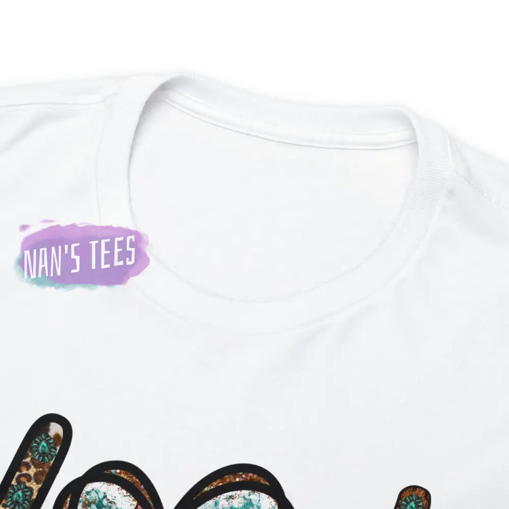 Peace Love Jesus Short Sleeve Unisex Heavy Cotton Graphic Tee T-Shirt