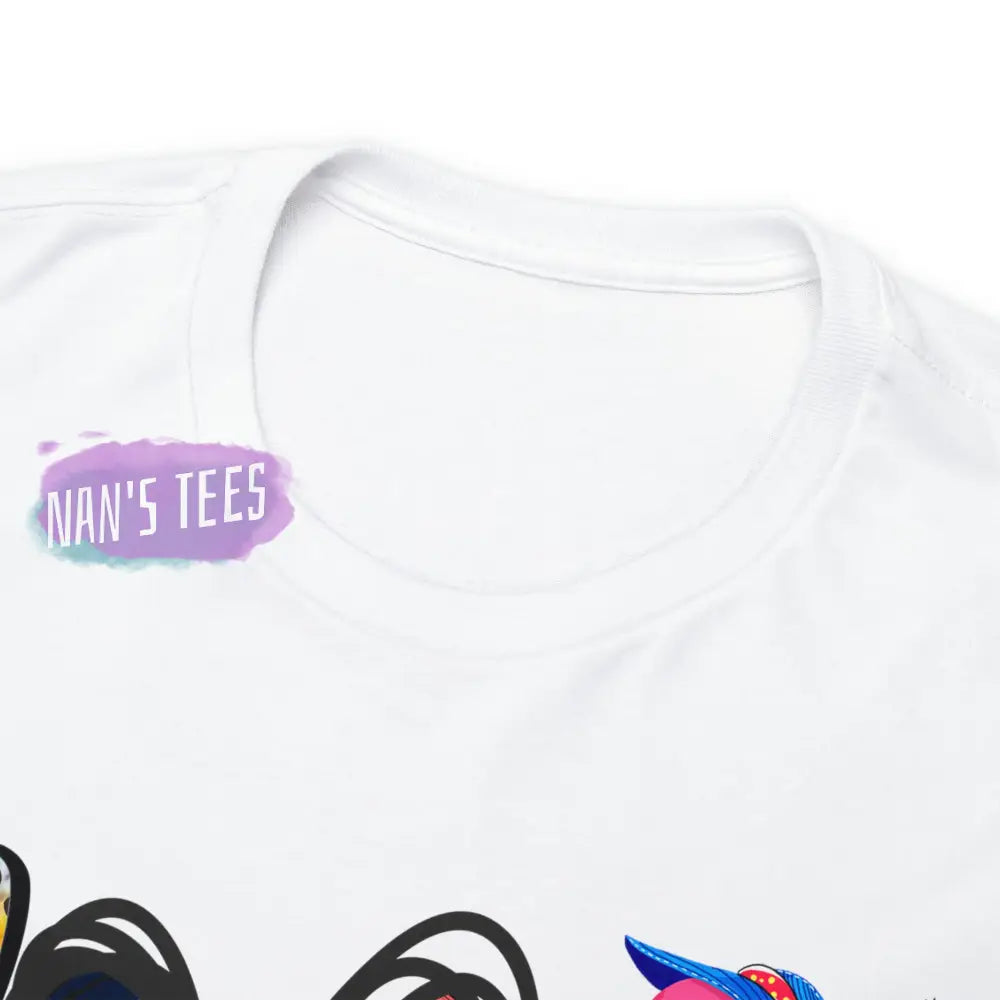 Peace Love Summer Short Sleeve Unisex Heavy Cotton Graphic Tee T-Shirt