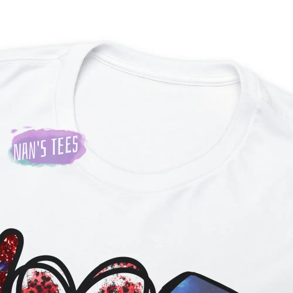Peace Love Wine Short Sleeve Unisex Heavy Cotton Graphic Tee T-Shirt