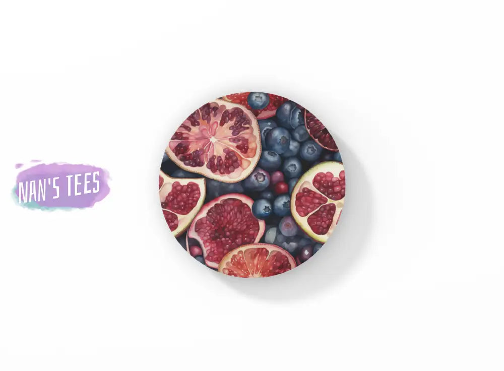 Summer Fruit Ceramic Coasters | Great Gifts For Hostess Birthday Holidays Anniversary