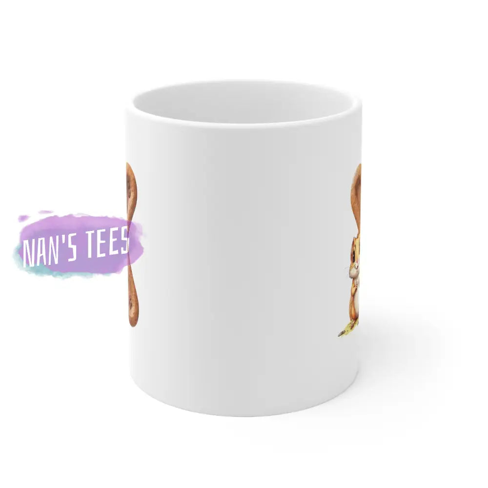 Super Cute Animal Alphabet Letter X | Ceramic Mug 11Oz