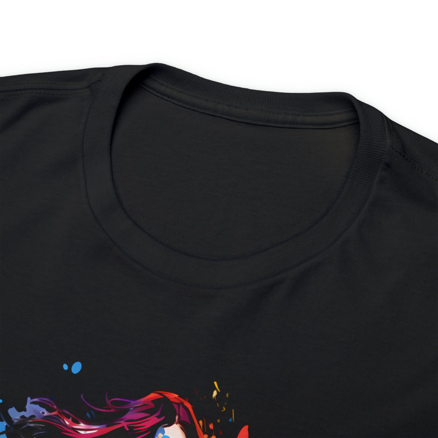 Dancer Rainbow Splash Short Sleeve Graphic T-Shirt (S-3XL)