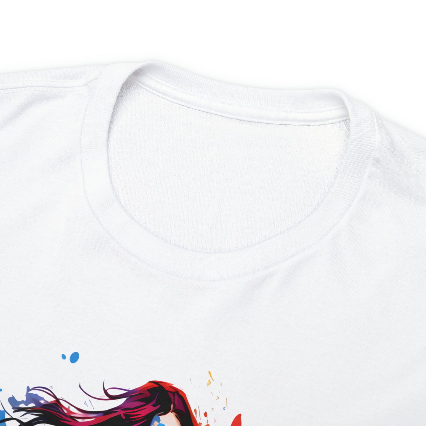 Dancer Rainbow Splash Short Sleeve Graphic T-Shirt (S-3XL)