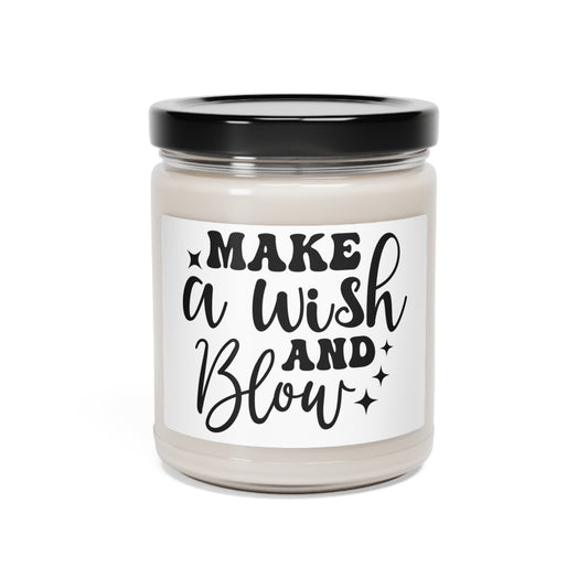 Make a Wish and Blow 9oz Scented Soy Candle | 5 Scents to choose from