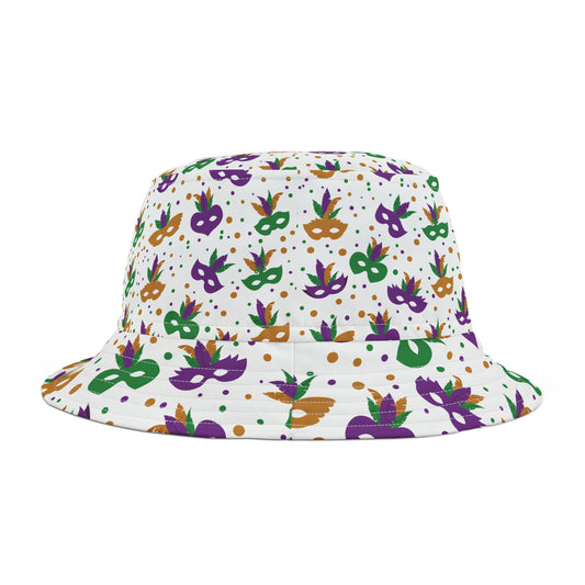 Mardi Gras Bucket Hat | New Orleans Hat | NOLA Hat | Fat Tuesday Hat