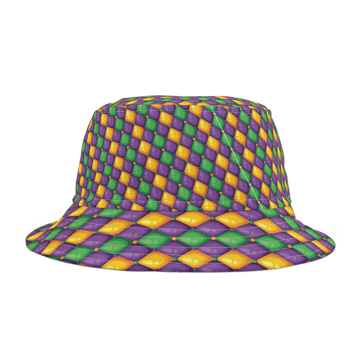 Mardi Gras Bucket Hat | New Orleans Hat | NOLA Hat | Fat Tuesday Hat