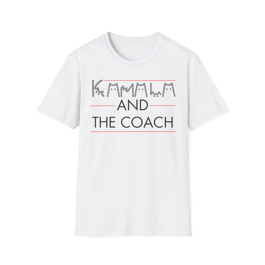 Cat Lady Kamala and the Coach Short Sleeve T-Shirt