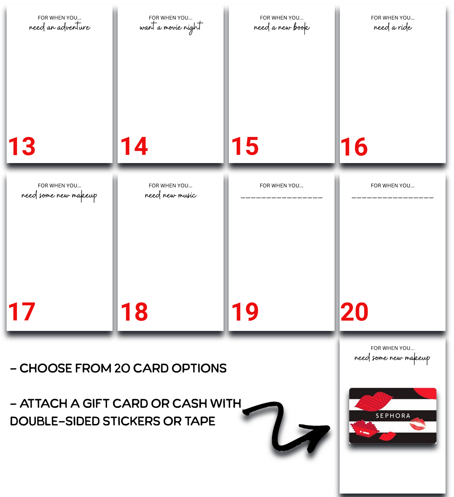 Gift Card Book for Her