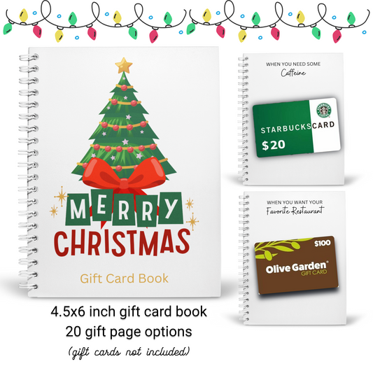 Christmas Gift Card Holder Gift Book