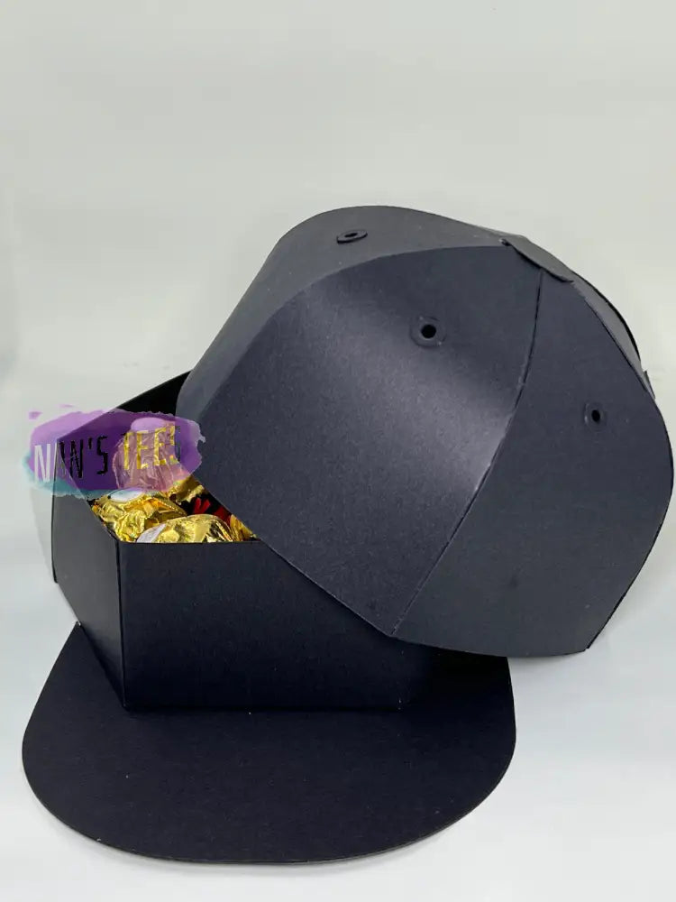 3D Baseball Cap Gift Box | Fathers Day Valentines Favor Paper