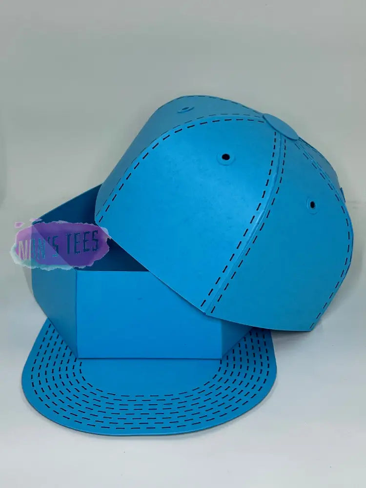 3D Baseball Cap Gift Box | Father's Day | Valentine's | Favor Box | Pa ...