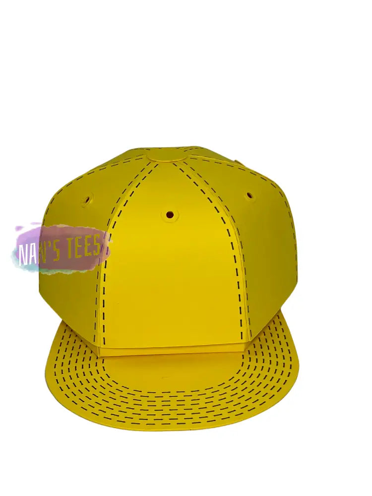3D Baseball Cap Gift Box | Fathers Day Valentines Favor Paper Yellow