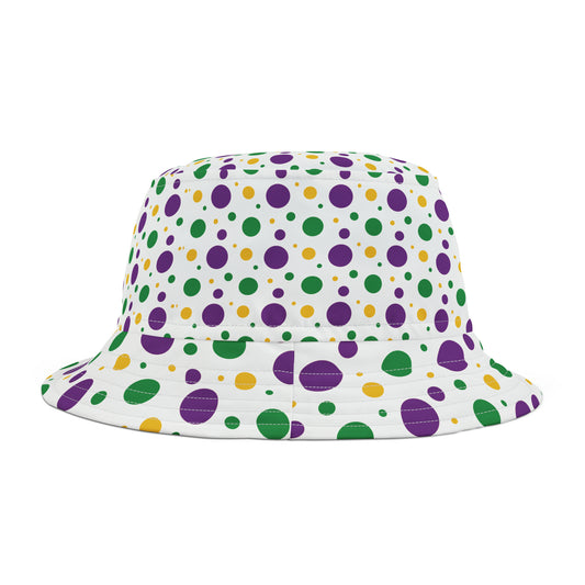 Mardi Gras Bucket Hat | New Orleans Hat | NOLA Hat | Fat Tuesday Hat