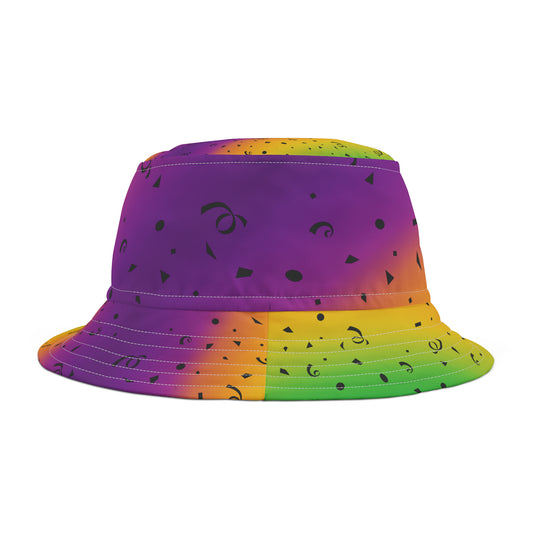 Mardi Gras Bucket Hat | New Orleans Hat | NOLA Hat | Fat Tuesday Hat