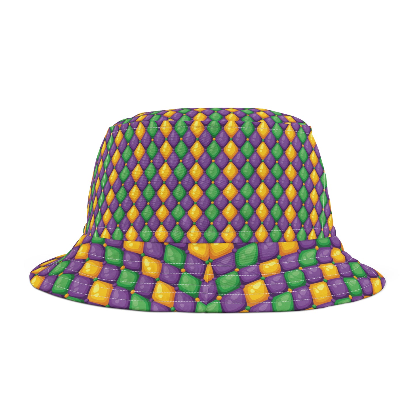 Mardi Gras Bucket Hat | New Orleans Hat | NOLA Hat | Fat Tuesday Hat