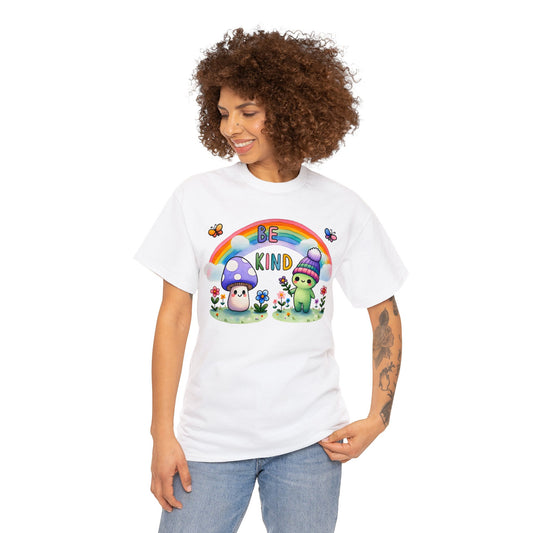 Be Kind | Self-Love Themed Graphic Wear | Self-Love Quotes | Short Sleeve T-Shirt | Unisex Heavy Cotton Tee