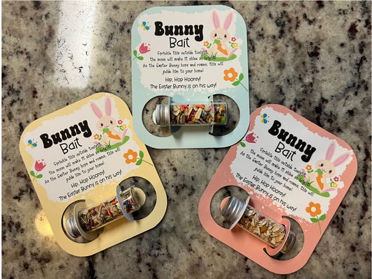 Bunny Bait Card | Gift for Boy | Gift for Girl | Easter Basket Stuffer | Easter Gift for Kids | Easter Gift