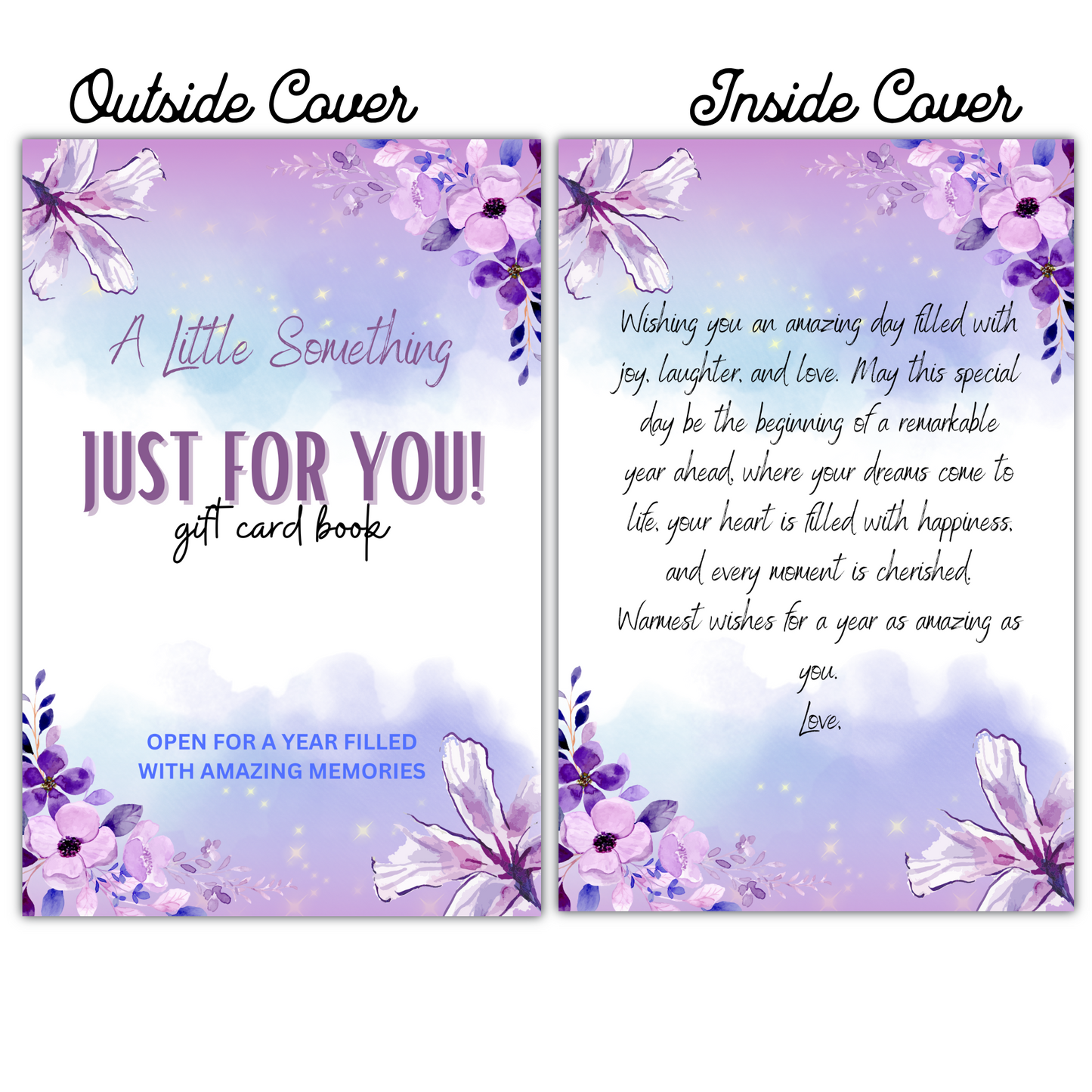 Gift Card Book for Her