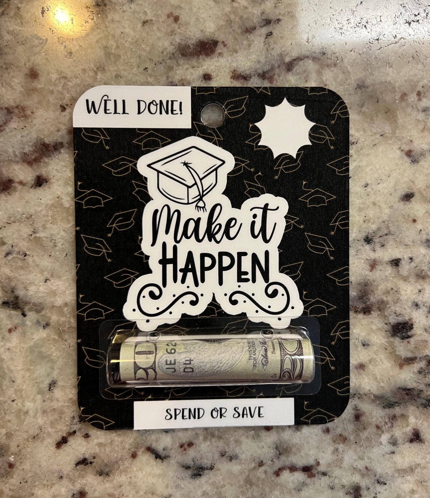 Graduation Money Card Holder | Grad Gift Card | Graduation Gift Tag | Cash Money Card |