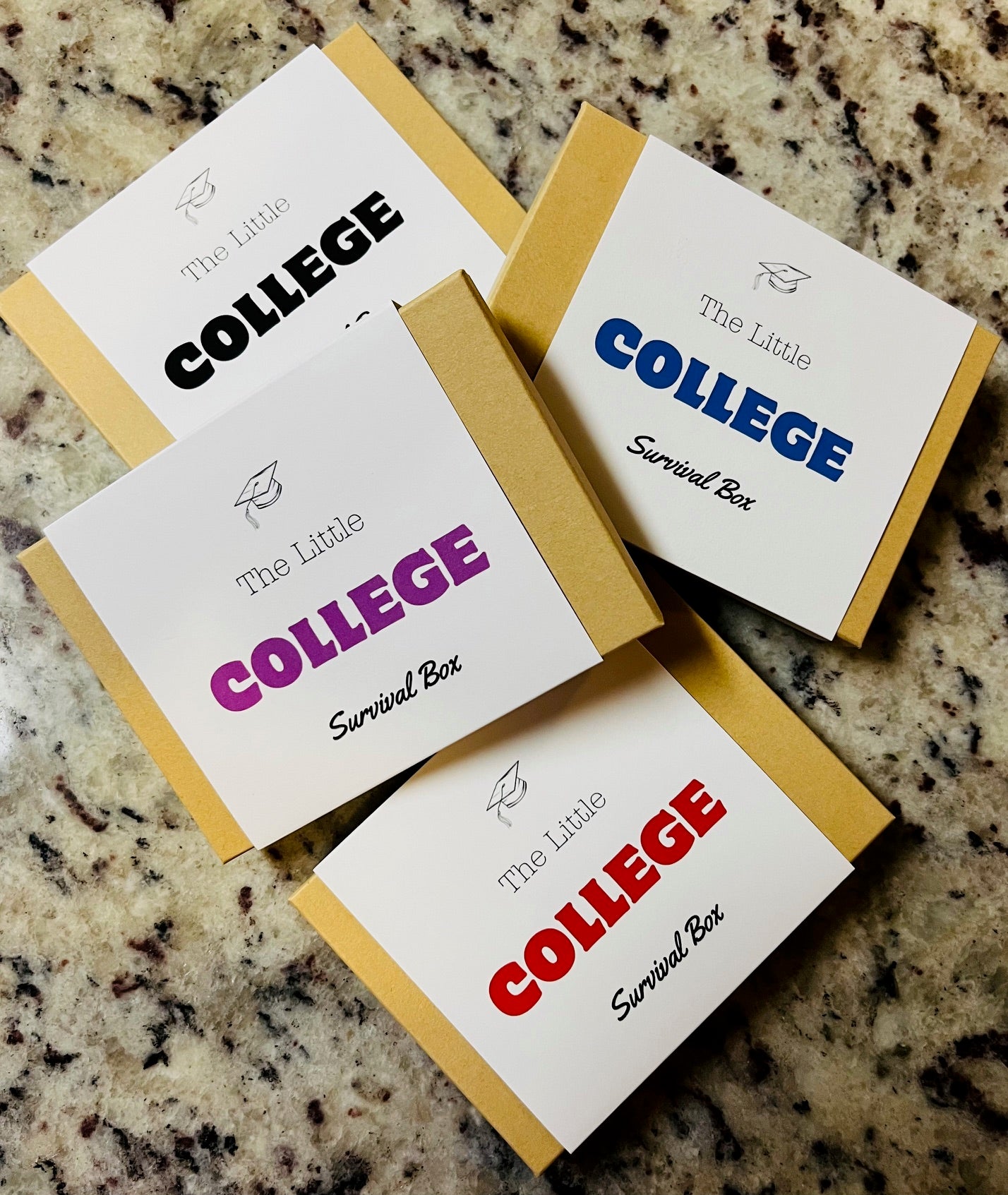 College Survival Box, College Gift Box, Gift Card Holder, Money Holder, College Care Package