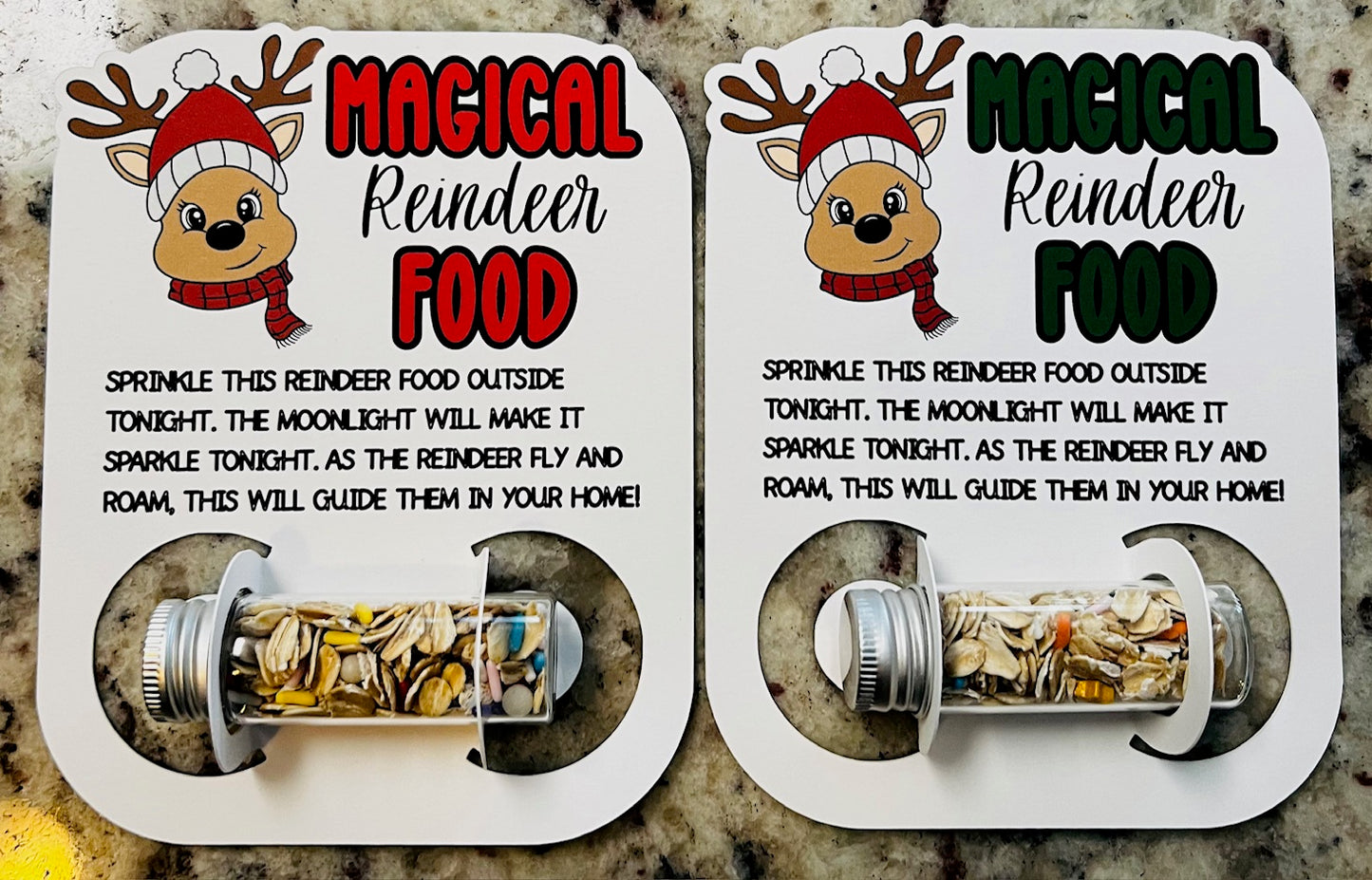 Magical Reindeer Food | Sprinkle for Christmas Eve | Fun Holiday Tradition for Kids