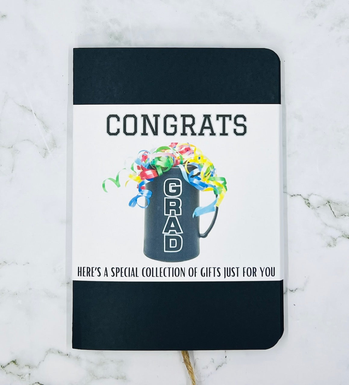 Graduation Waterfall Gift Card Booklet | Cash Money Holder | Interactive Graduation Card | Holds 6 Gift Cards