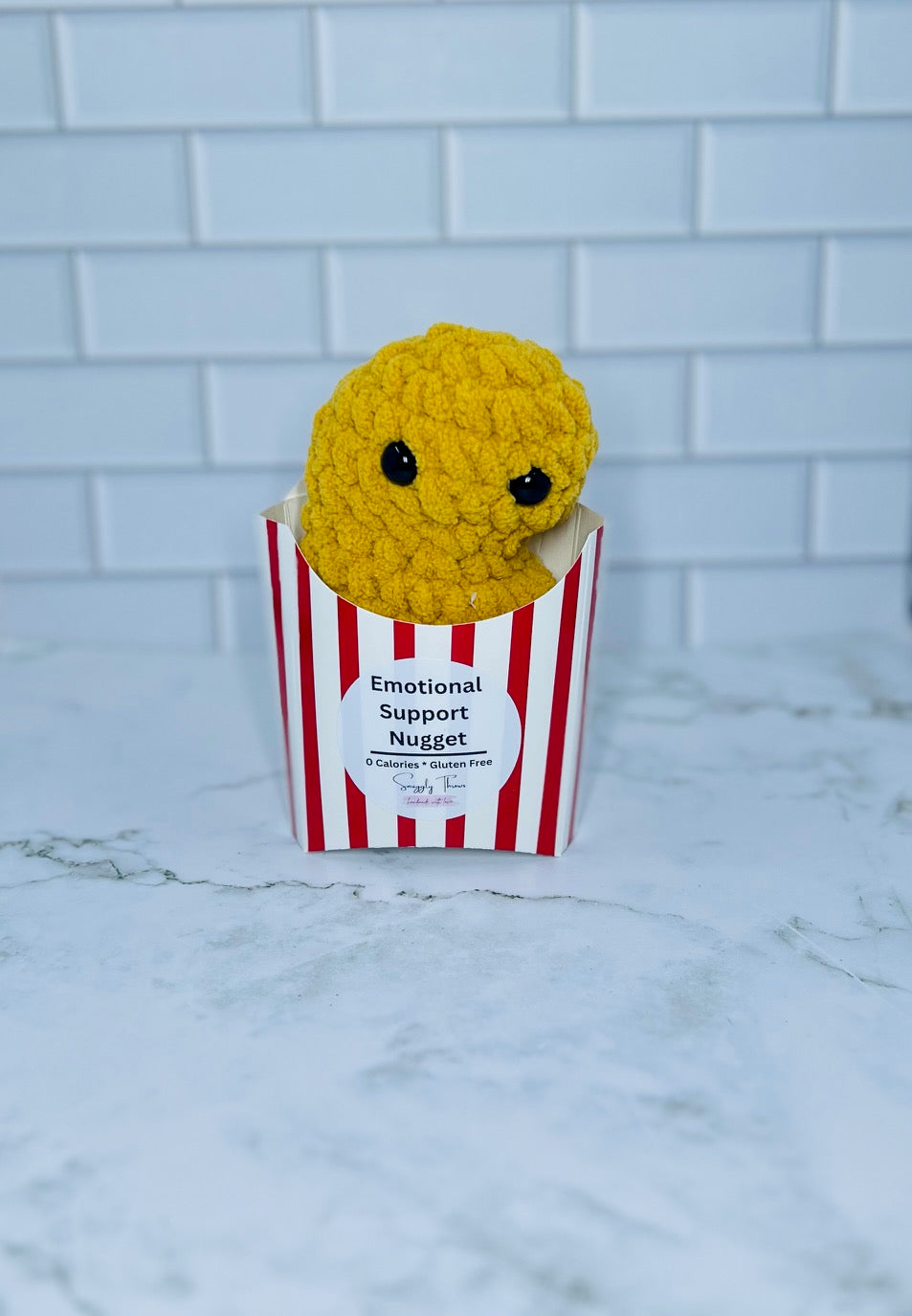 Crochet Emotional Support Nugget
