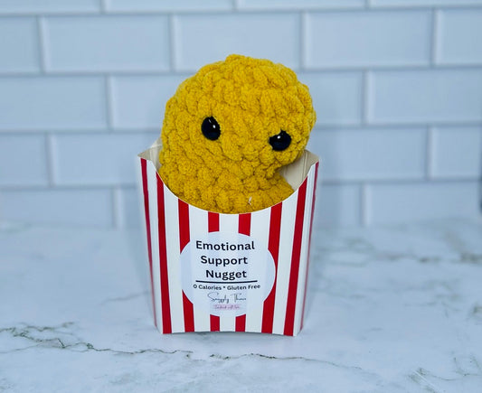 Crochet Emotional Support Nugget
