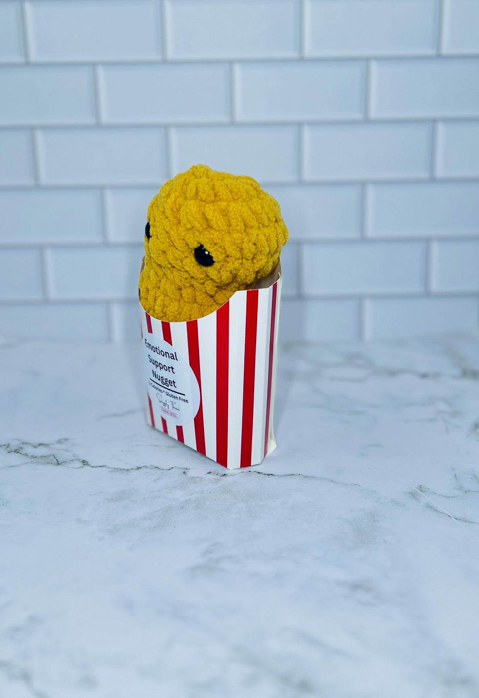 Crochet Emotional Support Nugget