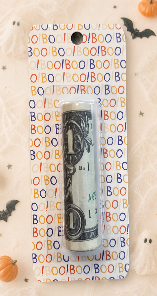 Halloween Mini Money Card Holders (Set of 4)