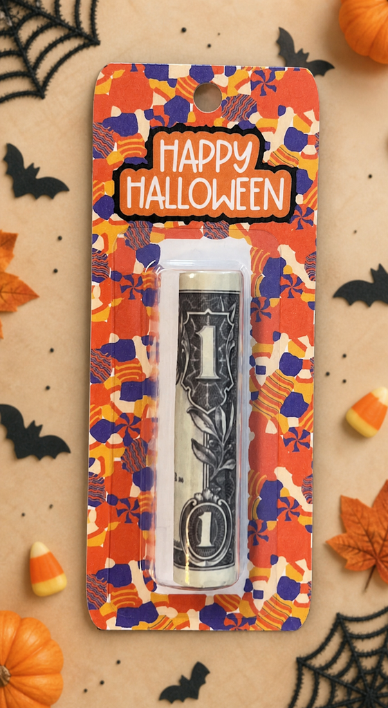 Halloween Mini Money Card Holders (Set of 4)