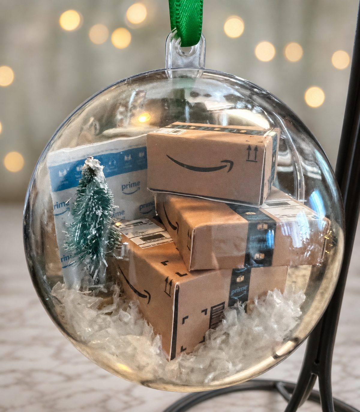 Amazon Mini Packages Ornament | Christmas Gift