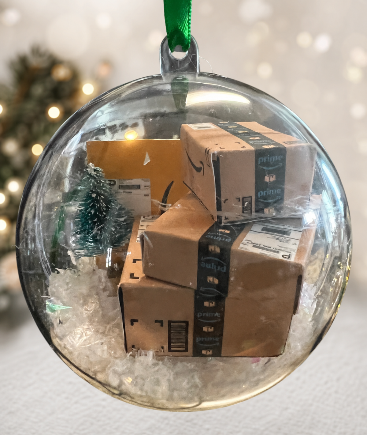 Amazon Mini Packages Ornament | Christmas Gift