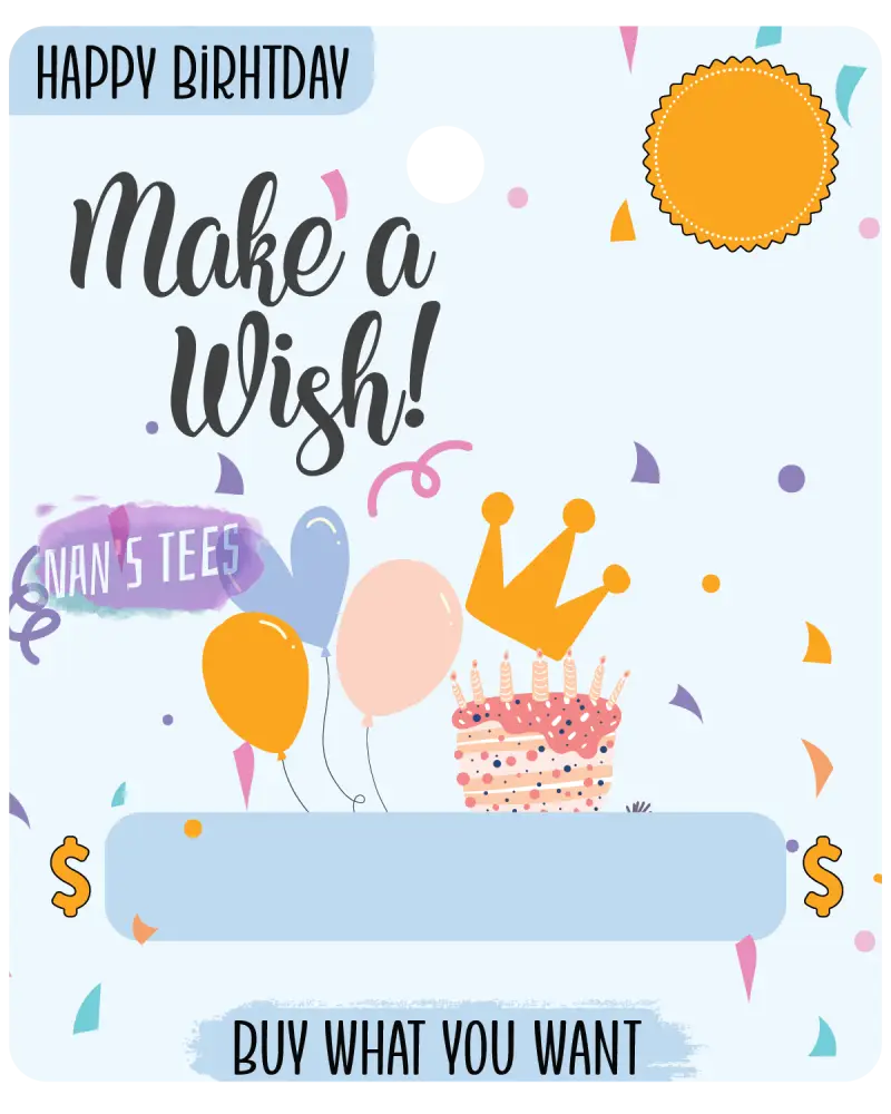 Birthday Money Card Holder (104)