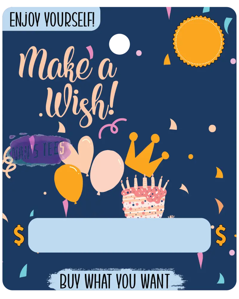 Birthday Money Card Holder (105)