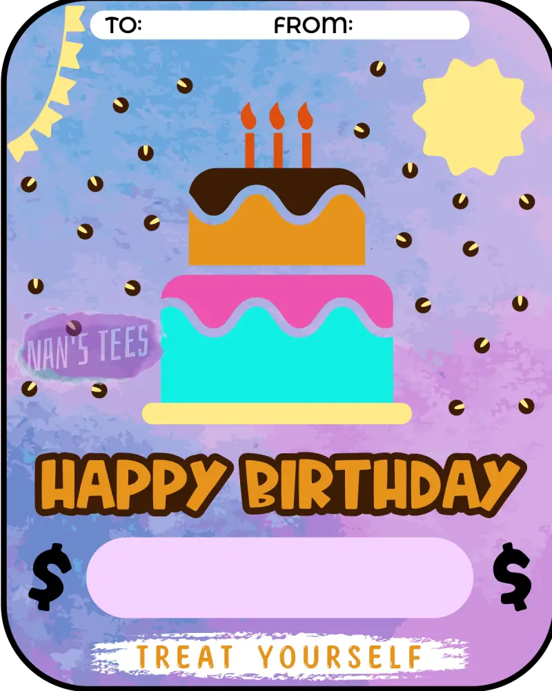 Birthday Money Card Holder (116)