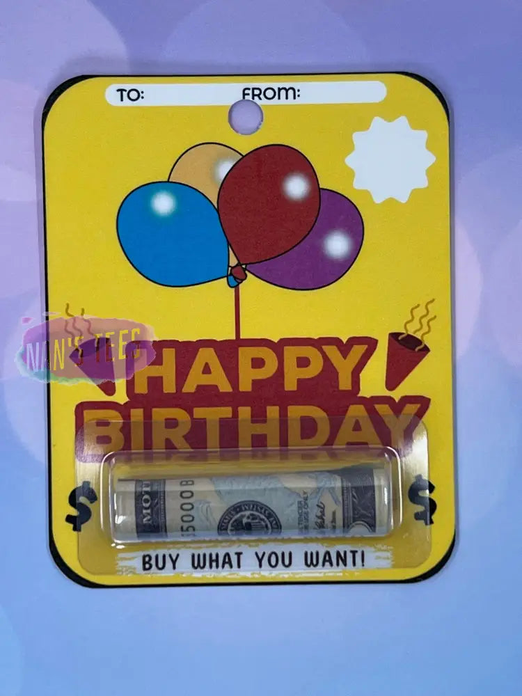 Birthday Money Card Holder (117)