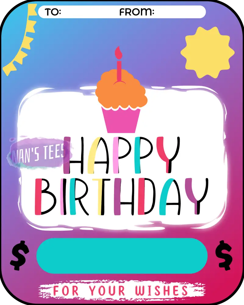 Birthday Money Card Holder (118)