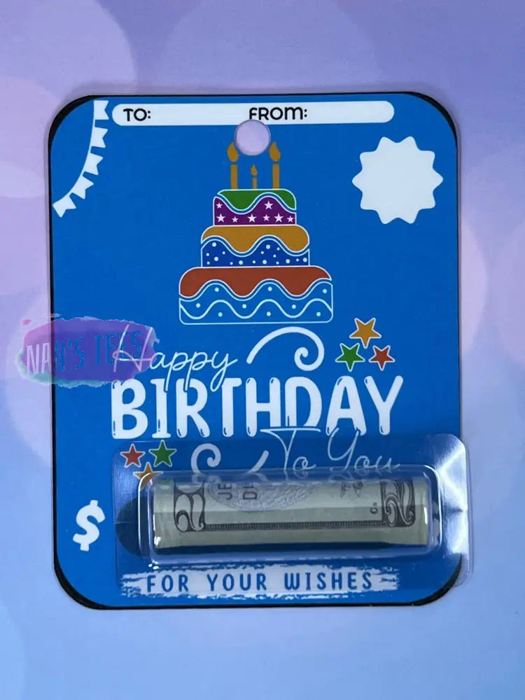 Birthday Money Card Holder (123)