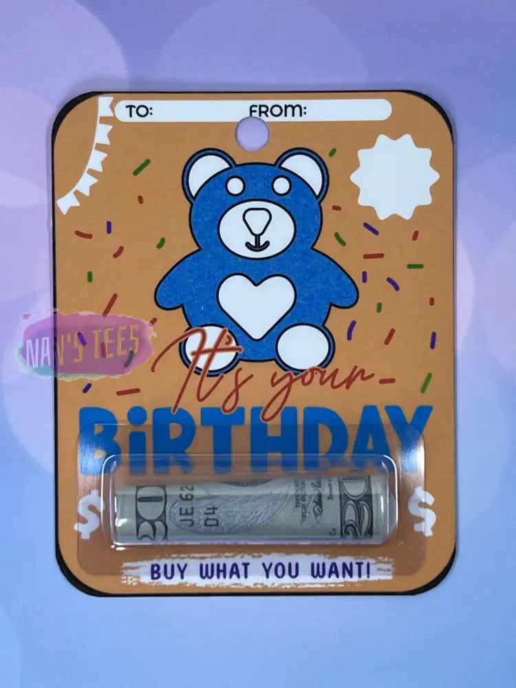 Birthday Money Card Holder (124)