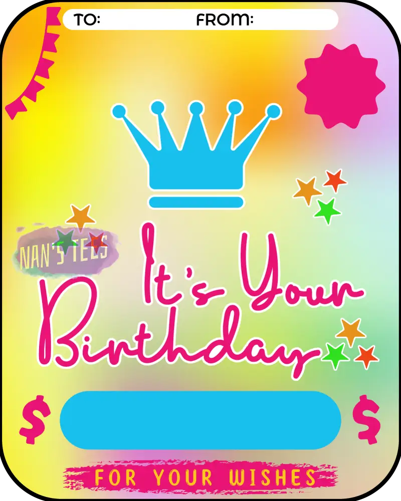 Birthday Money Card Holder (126)