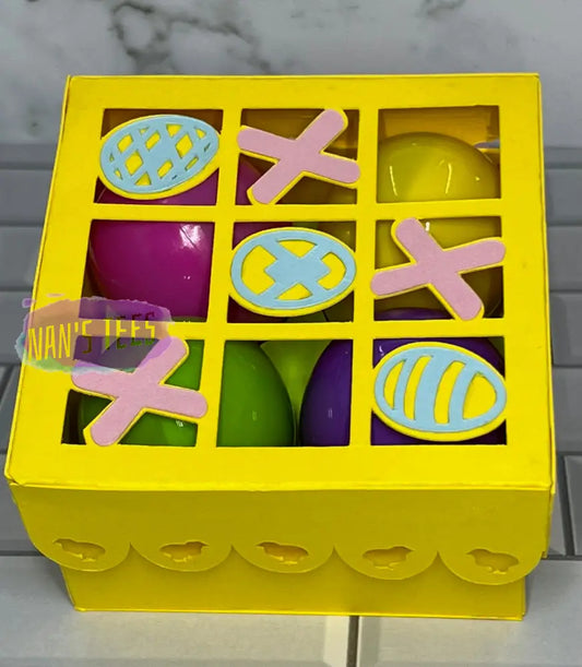 Easter Tic Tac Toe Treat Gift Box