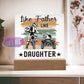 Father And Daughter Acrylic Square Plaque | Like Home Decor