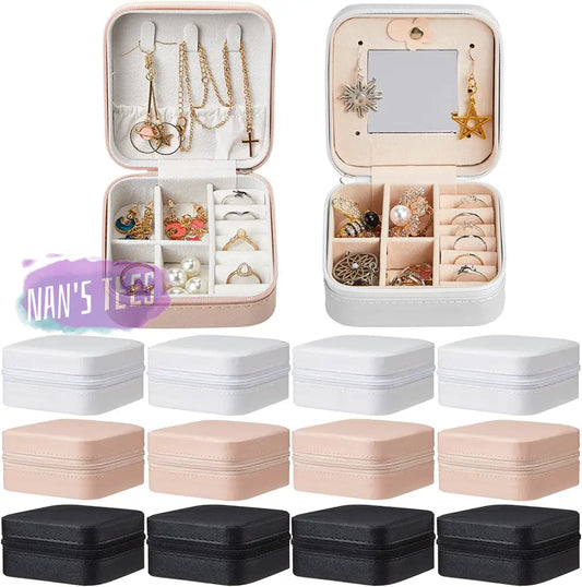 Mini Travel Jewelry Case Box