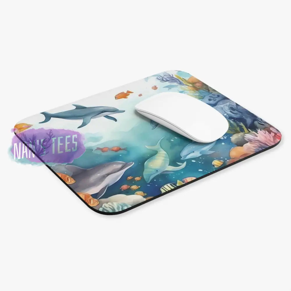 Under The Sea Novelty Mouse Pad | Non-Slip Rubber Base Computers Laptop Office Home Decor